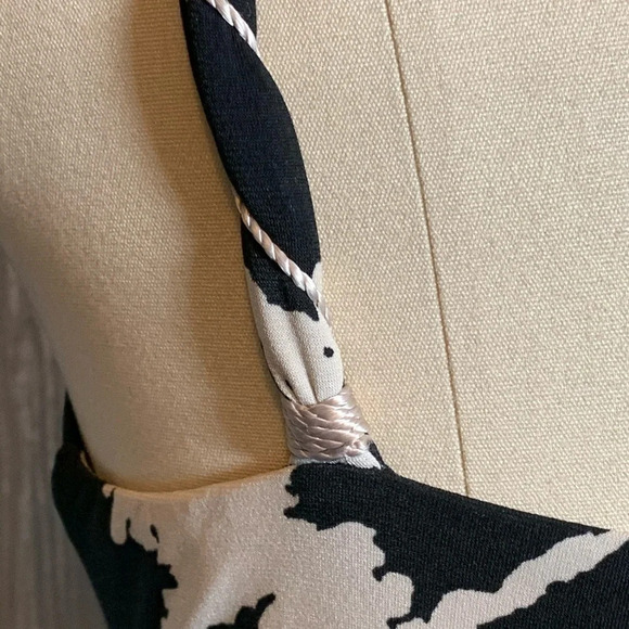 INC International Concepts Black Maxi Dress S - Picture 4 of 7